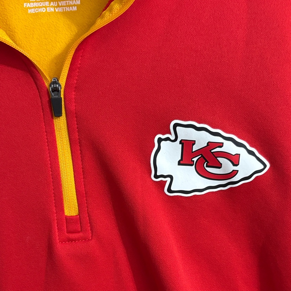 Kansas City Chiefs Quarterzip - Picture 2 of 4